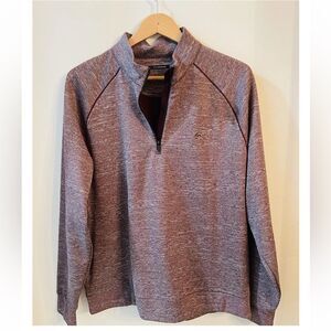 Greg Norman Mens Sweatshirt Burgundy Active Wear Athleisure Pullover Size L